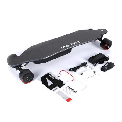 China Adult Maxfind Pro Dual Drive Max 4 Electric Skate Board Longboard for sale