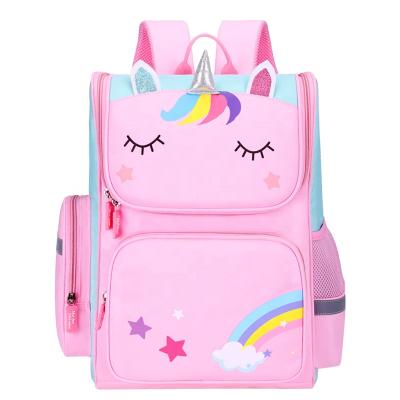 China Wholesale Pony Bag Student Backpack Unicorn Cartoon School Leisure Style Oxford Cloth Waterproof Bag for sale