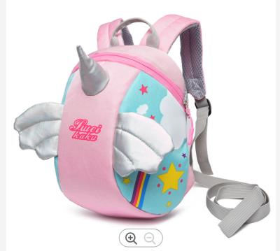 China Waterproof Kids School Backpack Animals Unicorn Design Baby Girls 3D Cartoon Kindergarten Children School Bags for sale