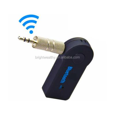 China 0riginal factory universal 3.5mm wireless handsfree car kit aux audio music receiver adapter for sale