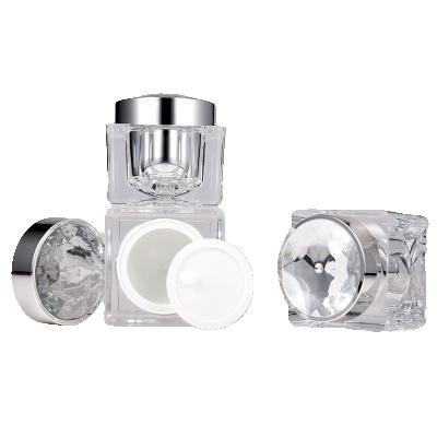 China BEAUTY PACKAGING Luxury Facial Cream With Twist Lid Empty Acrylic Skincare Frosted Bottle Packaging for sale