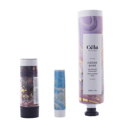 China Accept Customized Designs 30Ml 60Ml Packaging Printed Empty Luxury Squeeze Bottle Body Hand Cream Custom Aluminum Plastic Tube for sale