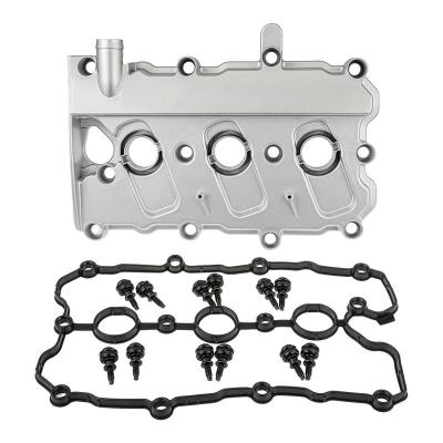 China New Good Plastic Engine Valve Cover With Gasket# 06E103472L For Au-Di A4 A6 3.2L 2005-2011 for sale