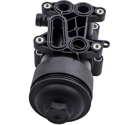 China Oil Filter Housing With Gasket Set Fits For VWS# 03L115433, 03L115433C, 03L117021B, 03L117021C OEM Standard Size for sale