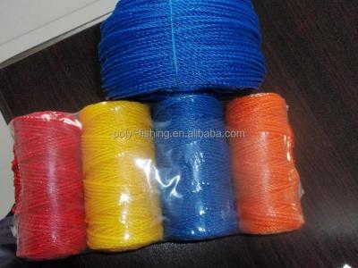 China Fishing pe fishing net twine, pe polyethylene twine, pe rope and twine for sale