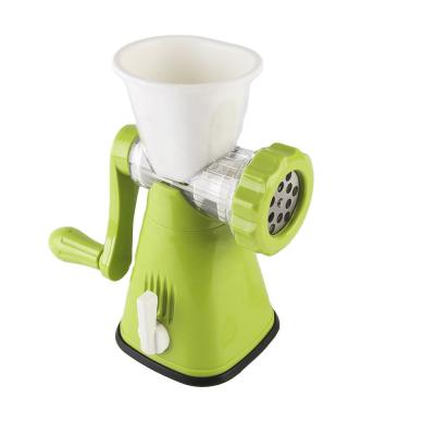 China Manual Household Meat Grater Meat Grinder For Kitchen Chopper Plastic Chopper for sale