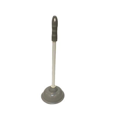 China Sustainable Plastic Toilet Plunger , Mini Toilet Pumper With Rubber Sucker for sale