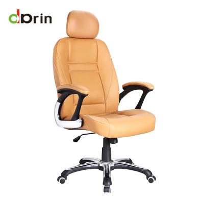 China Executive Fancy Leather Chair Conference Room Seat Swivel Boss Office Chairs With Headrest for sale