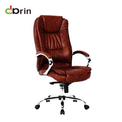 China Popular Executive Chair Red Leather Cover Packing Modern Manager's Office Chair For Sale for sale