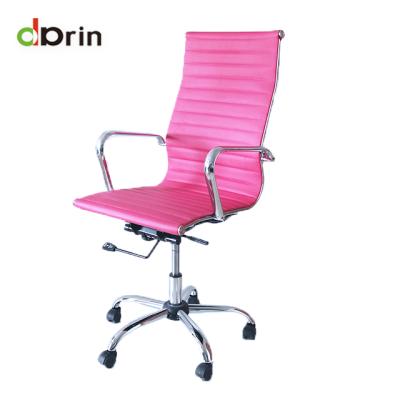 China New Design Popular Colorful Executive Metal Leather Frame Chair Swivel Ergonomic Office Executive Chair for sale