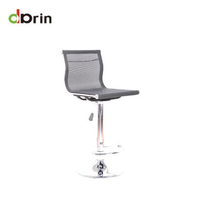 China Best Price Modern Gray Mesh Bar Stool Furniture Back Umpire Chair for sale