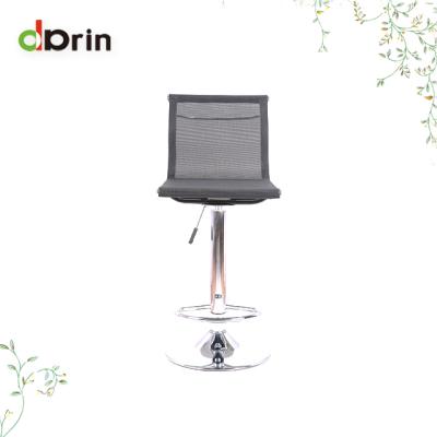 China Modern Commercial Furniture Furniture Black Wire Mesh Back Counter Stool for sale