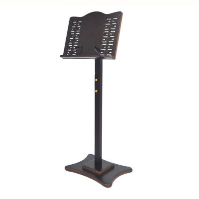 China Playing Music supug Bamboo solid wood score stand, adjustable music score stand, adjustable reading score stand, bookshelf for sale