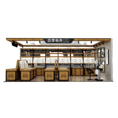 China Store Shop Interior Design Optical Eyewear Store Sunglasses Display Showcase for sale