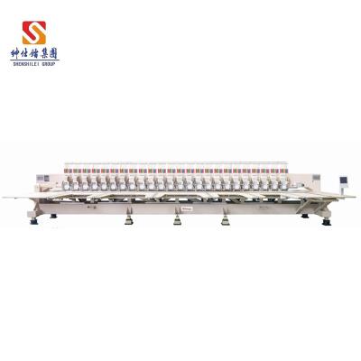 China SHENSHILEI Flat with sequins and cording mix type high speed embroidery machine china top quality manufacturer for sale