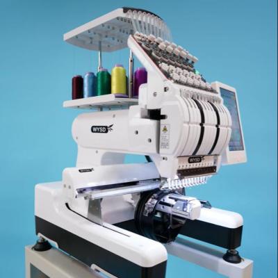 China Single Head 12/15 needle High Speed Embroidery Machine New Model hot sale for sale