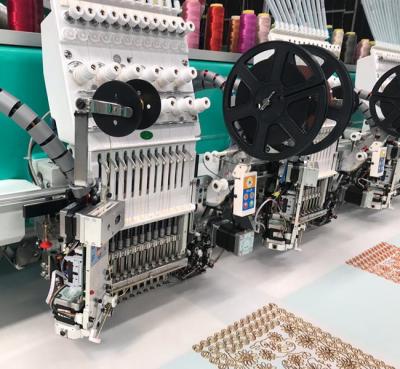 China SHENSHILEI High Speed Embroidery Machine With Sequins And Cording Mix Model for sale