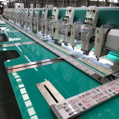 China Multi heads Chenille and Flat mix Embroidery Machine High speed Latest Model max 1200 RPM for sale