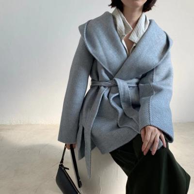 China Wool Cashmere Suit Cashmere Wool Coat Anti-Shrink Wool Coats Various Color Women's for sale