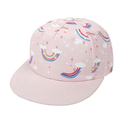 China Comfotable Hip Hop Printed Kids Baseball Cap Suitable For 2-8 Years Old for sale