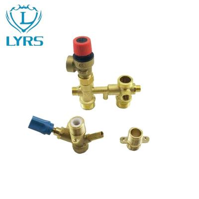 China VERTICAL Hydraulic Control Valve Types , Wall Hung Gas Boiler Water Way Fitted Tube for sale