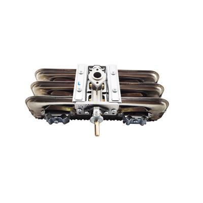 China Outdoor Gas Water Heater Burner Harmonica Shape Burner For Heating for sale