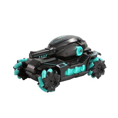 China Plastic Stunt Leader Rolling Bomb RC Hobby 2.4G Water Battle Tank Side Armored Remote Control Car for sale