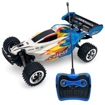 China Wear Resistant Anti-collision Electric RC Hobby Off-road Vehicle Remote Control Toy Blue And White Car for sale