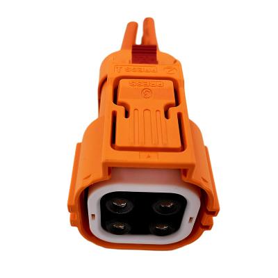 China CNST Power Four-Core Low Current Plug High Voltage Connector For New Energy Electric Vehicles Electric Vehicle Connector for sale