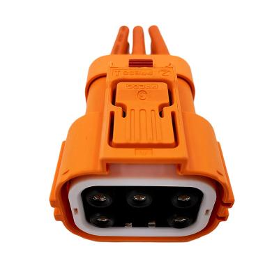 China Power CNST Low Current Five-Core Plug Socket High Voltage Connector For New Energy Electric Vehicles Connector for sale