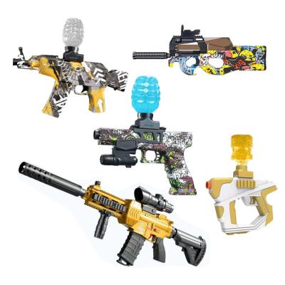 China Toy Automatic Mini Pistol Rechargeable Eco-friendly Material Gel Splatter Sandblaster Rich Fire Battery Rubber Gun Adults And Children for sale