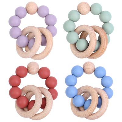 China Non Toxic A New Wholesale Bpa Free Food Grade Silicone Animal Organic Soft Custom Baby Teething Teether Toys for sale