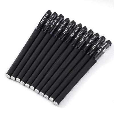 China Simple Wholesale Frosted Gel Pen Commercial Office Student Ballpoint Pen for sale