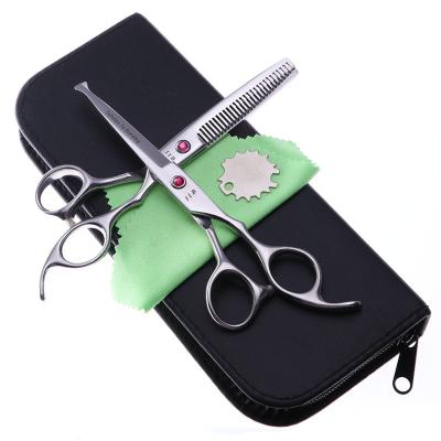 China Cutting Scissors Set Professional Barber Cutting /Thinning Hairdressing 6 Inch Scissors Hair Shears Family Child Safety Use for sale