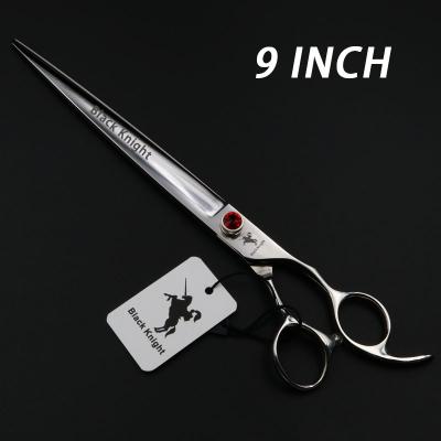 China 9 Inch Stocked Hairdressing Scissors Pet Grooming Scissors Professional Barber Hair Shears For Dogs And Pet for sale