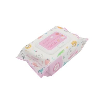 China Viable Wholesale Newborn Infant Wet Wipes Small Pack Gift Wipes Wet Wipes Cartoon Custom for sale