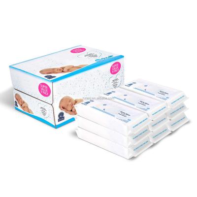 China Eco-friendly Manufacturer 80 Pcs China Disposable Baby Face Wipes Natural Hot Sale OEM GSM Can Customized for sale