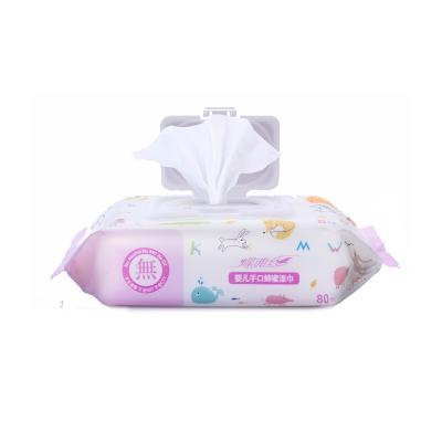 China 99% Water Eco-Friendly Baby Wipes, Hypoallergenic, Odorless, 80 Count (Pack of 6) for sale