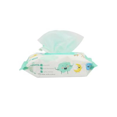 China Eco-Friendly Baby Wipes Simply Clean Unscented Fragrance Free Baby Diaper Wipes 1 Pack Shake Top (64 total wipes) for sale