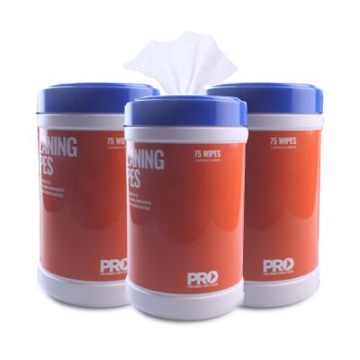 China 72 Eco - Friendly , 80,100,400,600pcs Antiseptic Wet Cleaning Wipes for sale