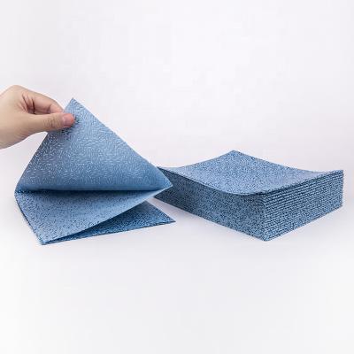 China Factory Sustainable Best Selling Lint Free Eco - Friendly Absorb Hydrophilic Nonwoven Industrial Cleaning Wipers 100% PP Oil Free Sample for sale