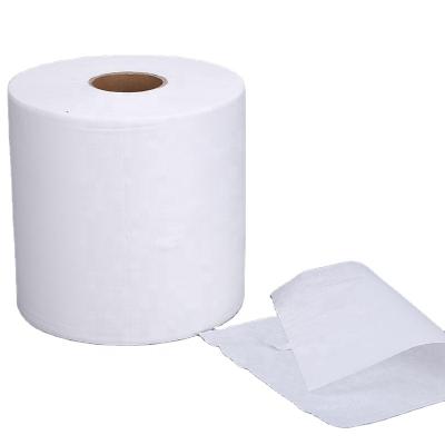 China Viable Wholesale Degreasing Industrial Dustproof Wipe Paper (Roll Paper Type) Blue And White Can Be Customized for sale