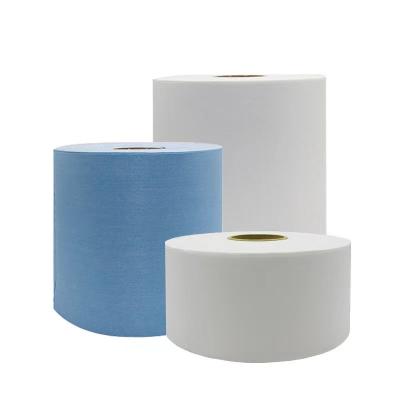 China Sustainable Electrostatic Industrial Industrial Rag Paper Pillow Roll Industrial Oil-absorbing Paper Factory Oil-absorbing Use for sale