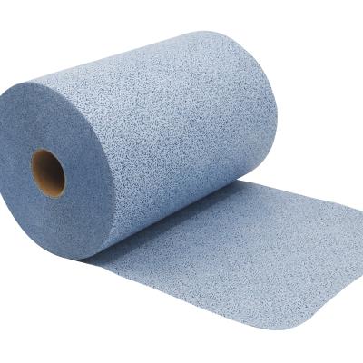 China Sustainable Industrial Fabrics, Jumbo Roll, 12 1/2 x 13 2/5, Blue/White, 500/Roll 800/Roll for sale