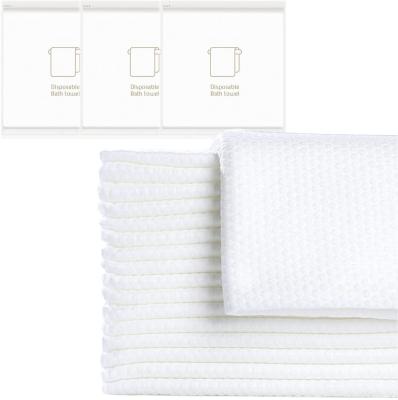 China Disposable Towel Gym And Spa Bath Salon Sports Towels Disposable Nonwoven Towel Softness For Guests, Clients | Hair, face, body use for sale