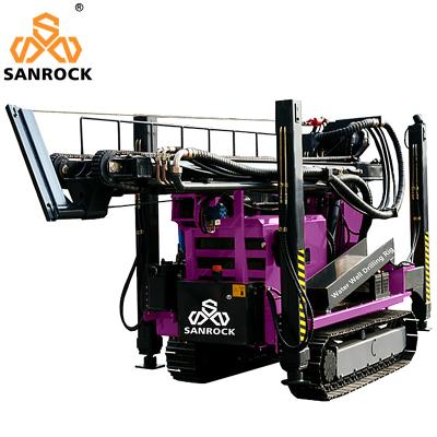 China Water Drilling Rig Crawler 300m Hydraulic Rotary Bore hole Deep Well Drilling Machine for sale