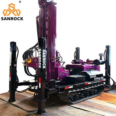 China Water Drilling Rig Machine 60KW Diesel Engine Crawler Water Well Drilling Rig For Sale for sale