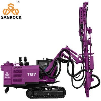 China Raupen-Spitzenbohrhammer Rig Hydraulic DTH, das Rig With Automatic Rod Changing-System bohrt zu verkaufen