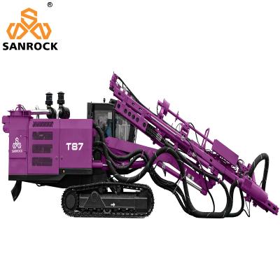 China Mining Top Hammer Drilling Rig Hydraulic Rotary Blast Hole Crawler Drilling Rig à venda