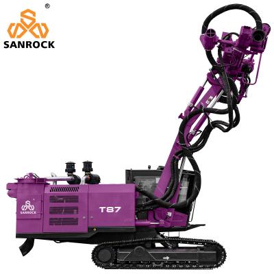 China Mining Top Hammer Drill Rig Equipment Rotary Blast Hole Hydraulic DTH Drilling Rigs à venda